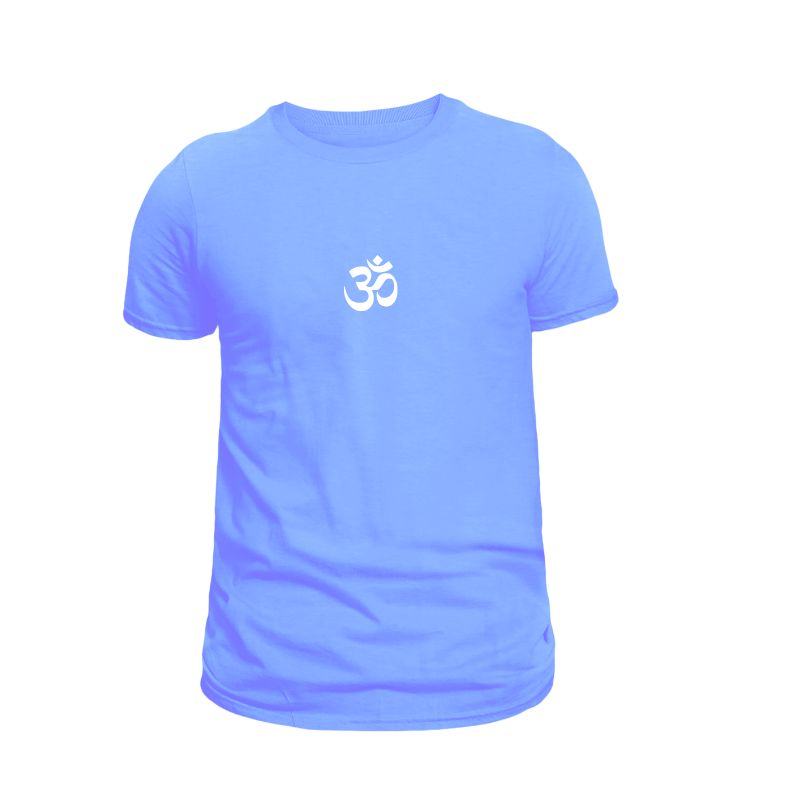 Camiseta unisex manga corta con serigrafía "Om"