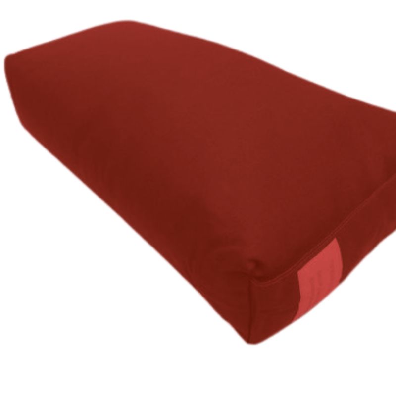 Cojín de meditación rectangular