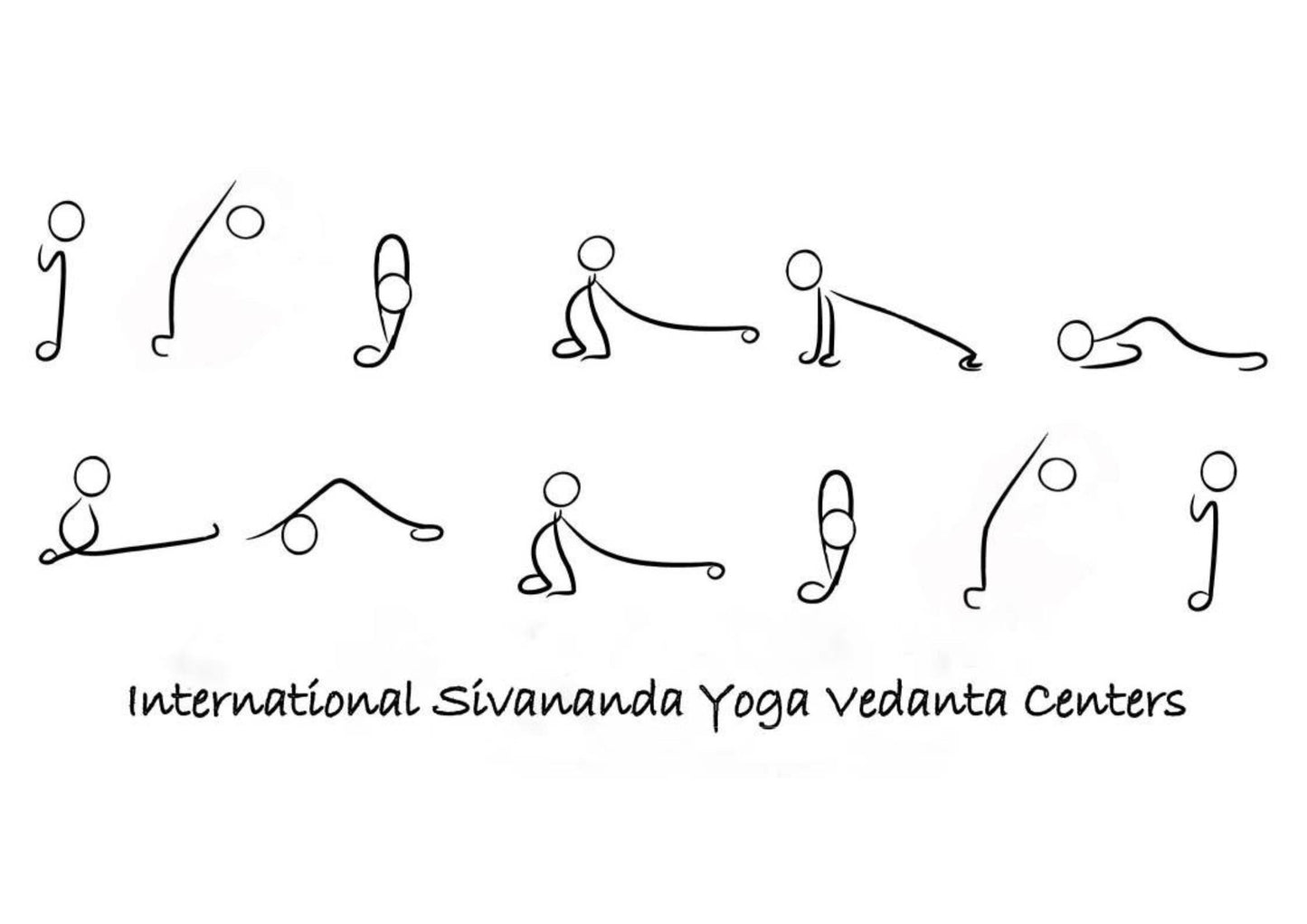 Camiseta "Ladyfit" con serigrafiado "Surya Namaskar"