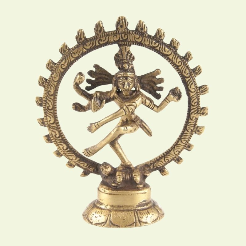 Shiva de bronce 10,5 cm