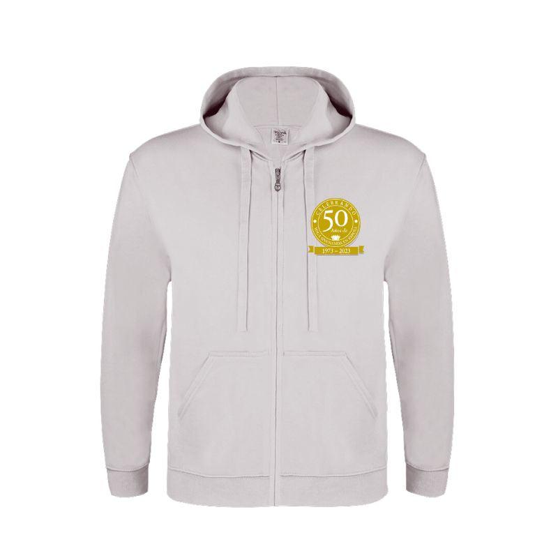 Sudadera con capucha y cremallera
