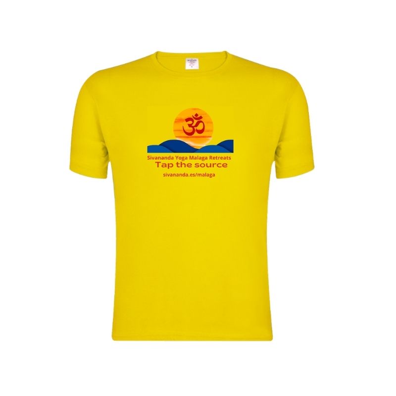 Camiseta unisex manga corta con serigrafía "Date un respiro"