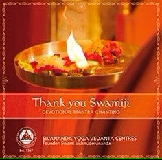 CD "Thank you Swamiji": Cantos de mantras (kirtan)