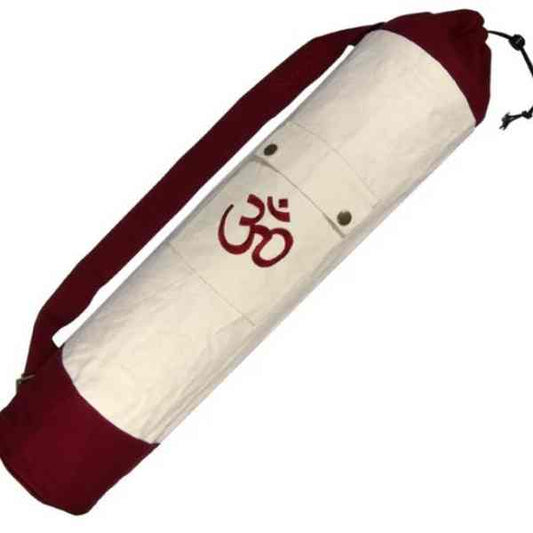 Funda de esterilla 100% algodón bio con "OM"