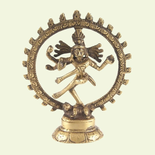 Shiva de bronce 10,5 cm