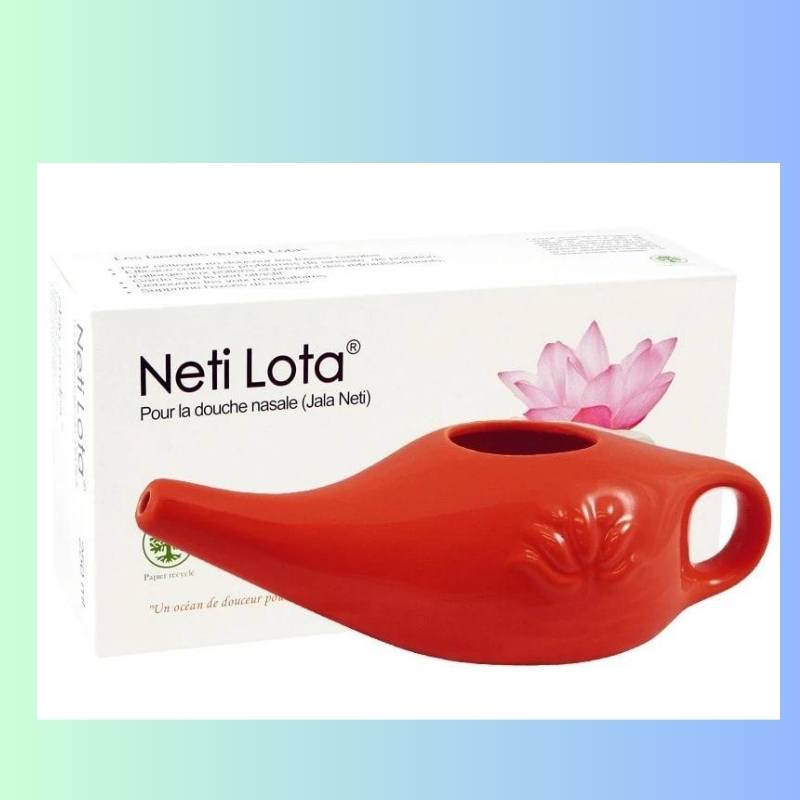 Lota nasal de porcelana- yoga