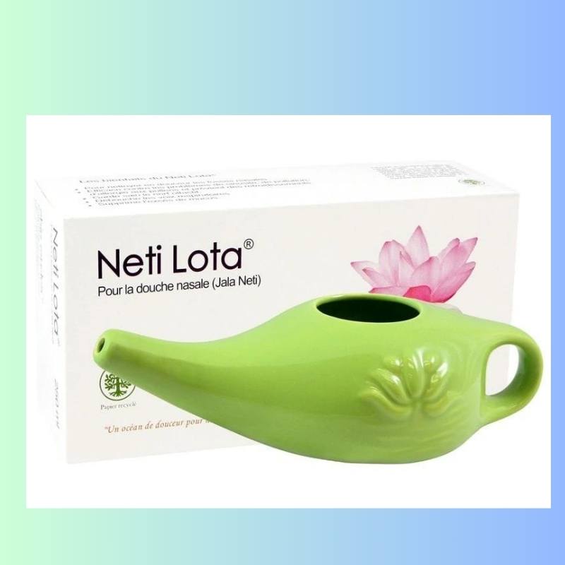 Lota nasal de porcelana- yoga